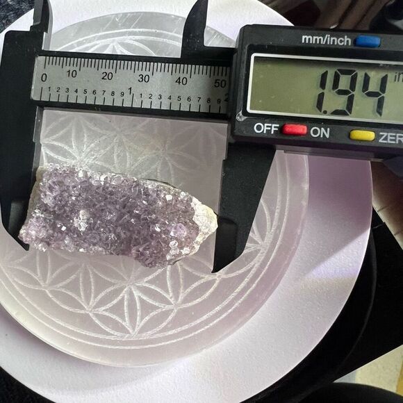 Amethyst Crystal Druzy Cluster (#3)‎ - Picture 10 of 14